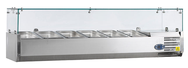 NordCap COOL-LINE Kühlaufsatz PA 13-150 für 6 x GN 1/3-150