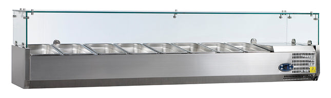 NordCap COOL-LINE Kühlaufsatz PA 13-180 für 8 x GN 1/3-150