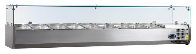 NordCap COOL-LINE Kühlaufsatz PA 13-200 für 9 x GN 1/3-150