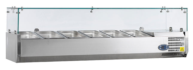NordCap COOL-LINE Kühlaufsatz PA 14-150 für 7 x GN 1/4-150