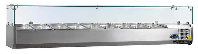 NordCap COOL-LINE Kühlaufsatz PA 14-200 für 10 x GN 1/4-150