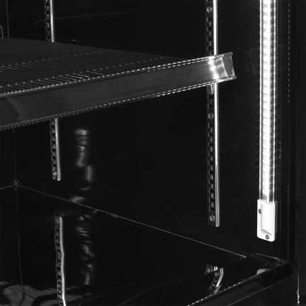 NordCap Glastürkühlschrank ATOM MAXI KS 2T-BB