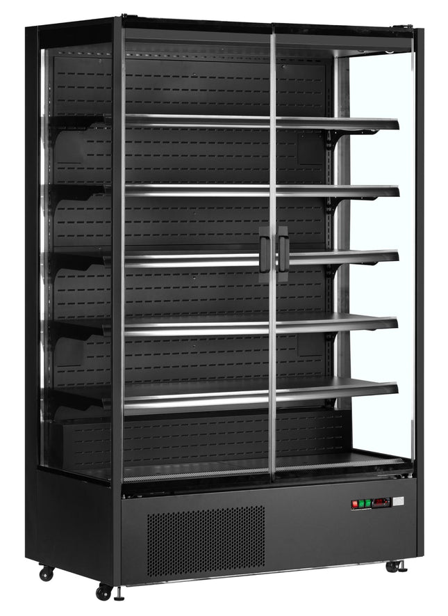 NordCap Wandkühlregal WKU 1250 BLACK