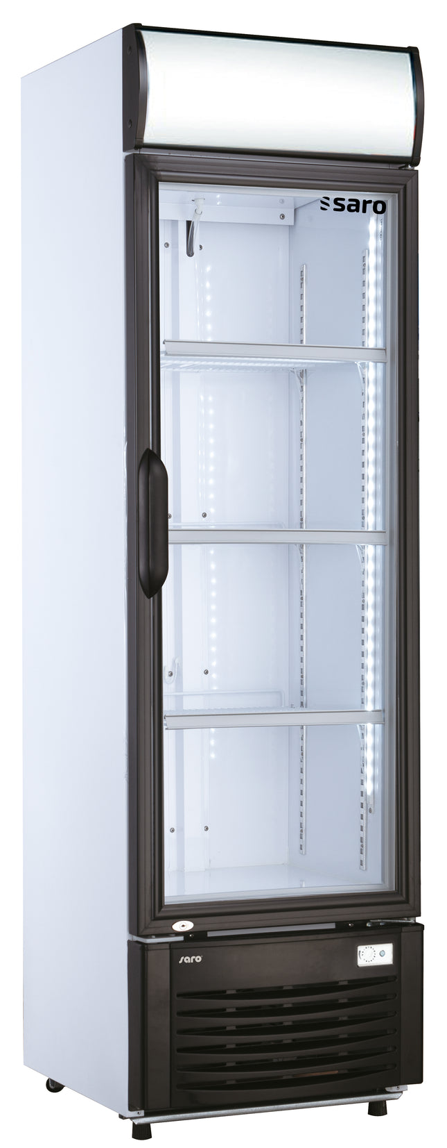 Saro Getränkekühlschrank mit Werbetafel Modell GTK 282 M 2.6E+2 L