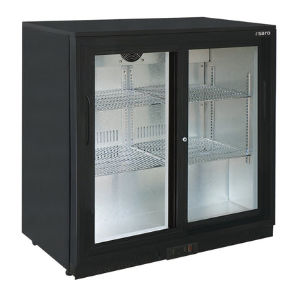 Saro Barkühlschrank mit 2 Schiebetüren Modell BC 198 SD