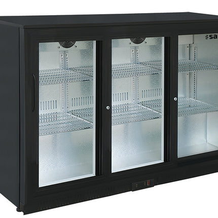 Saro Barkühlschrank mit 3 Schiebetüren Modell BC 320 SD 3.2E+2 L
