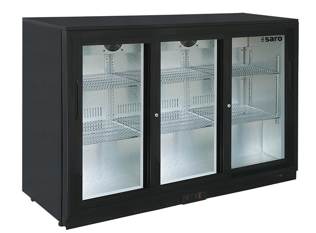 Saro Barkühlschrank mit 3 Schiebetüren Modell BC 320 SD 3.2E+2 L