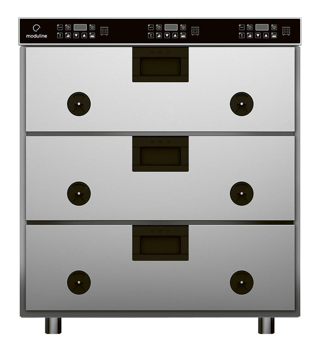 NordCap Niedertemperaturgarer CSD 313 E mit 3 GN-Schubladen 1/1