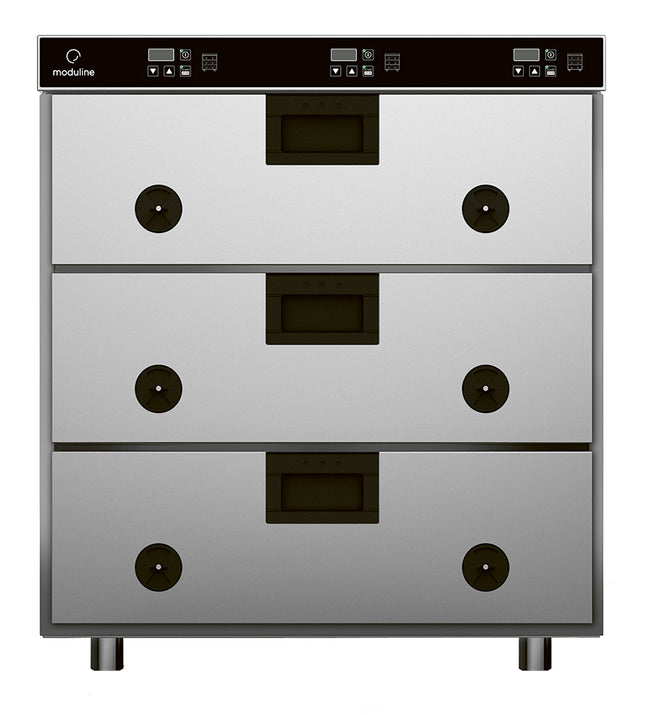 NordCap Warmhalteschubladen HSW 313 E mit 3 GN-Schubladen 1/1-150
