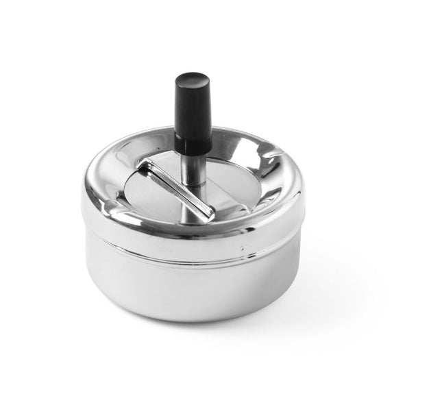 HENDI Drückaschenbecher – Ø 90 × H 45 mm – Produktansicht