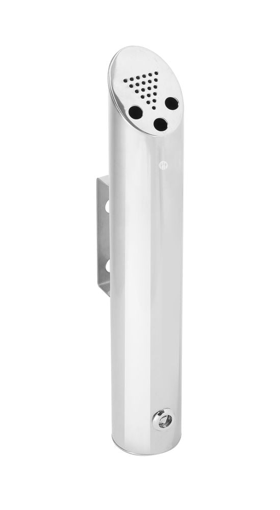 HENDI Aschenbecher zur Wandmontage – Ø 75 × H 460 mm – Produktansicht
