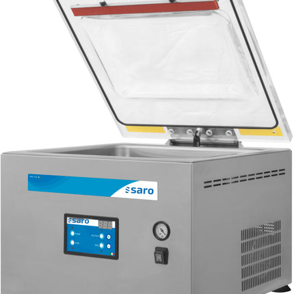 Saro Vakuumierer mit Kammer Modell LECCE 2 Edelstahl
