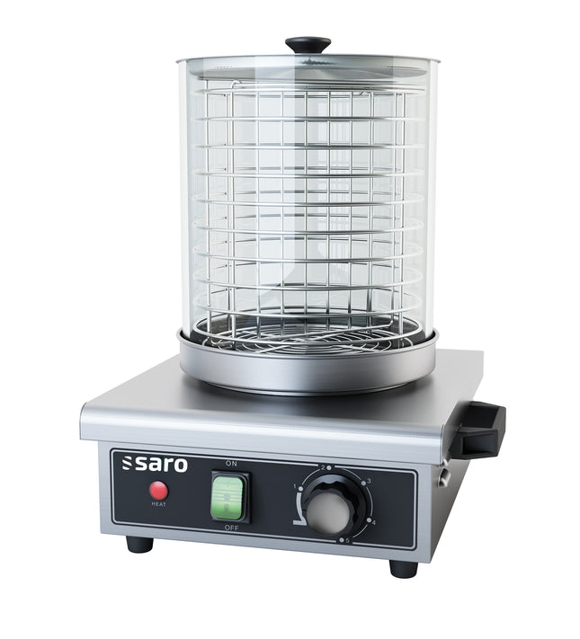 Saro Hot-Dog-Maker Modell HW 1 Edelstahl Glas