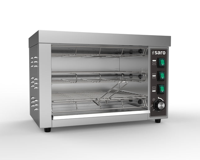 Saro Doppelter Quarzröhren-Toaster ALIVA