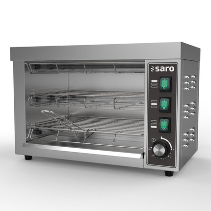 Saro Doppelter Quarzröhren-Toaster ALIVA - weitere Produktansicht