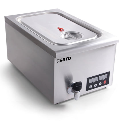 Saro Sous-Vide Garer Modell SALERNO Edelstahl - Produktansicht