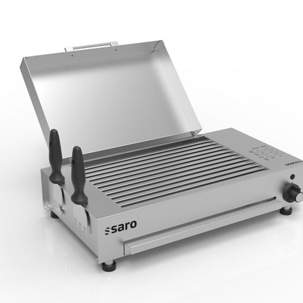 Saro Grill mit Deckel Modell WOW GRILL EGO HOME S 2.2 kW - Produktansicht