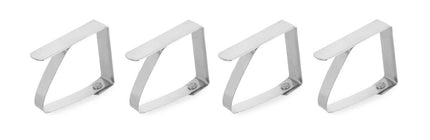 HENDI Tischdeckenklammer – 50 × 10 × 40 mm – 4 Stück – Produktansicht