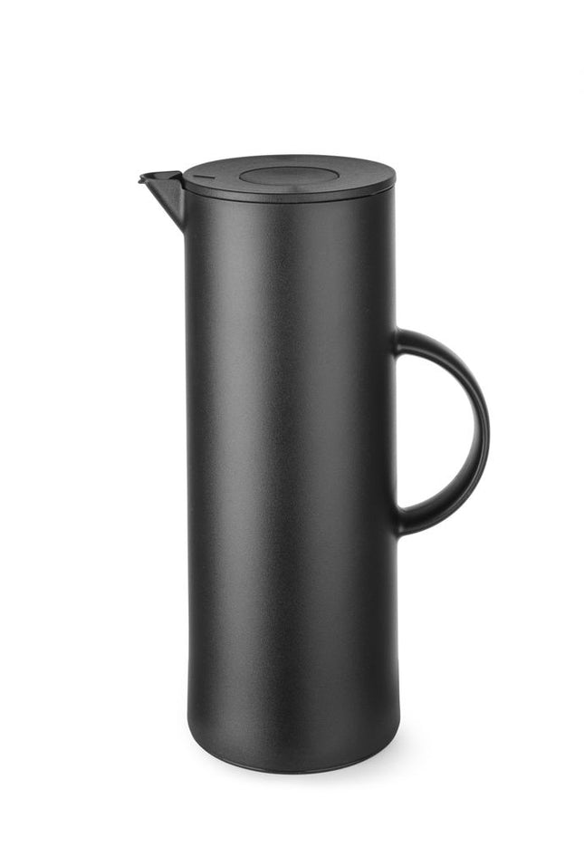 HENDI Isolierkanne – 1 l – Schwarz – Ø 110 × H 289 mm – Produktansicht