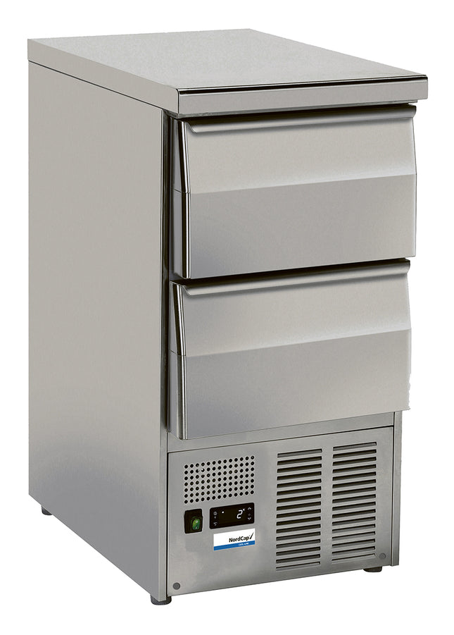 NordCap COOL-LINE Universalkühltisch KT 45 2Z SLIM mit 2 Halbschubladen