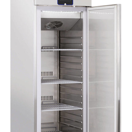 NordCap COOL-LINE Tiefkühlschrank TKU 600 für GN 2/1, steckerfertig, Umluftkühlung