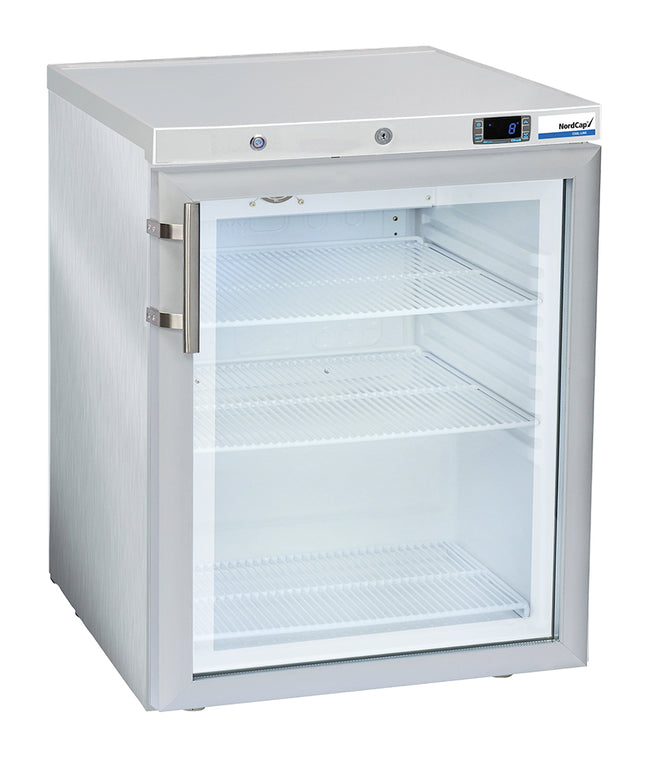 NordCap COOL-LINE Umluft-Gewerbekühlschrank RCGX 200 GL