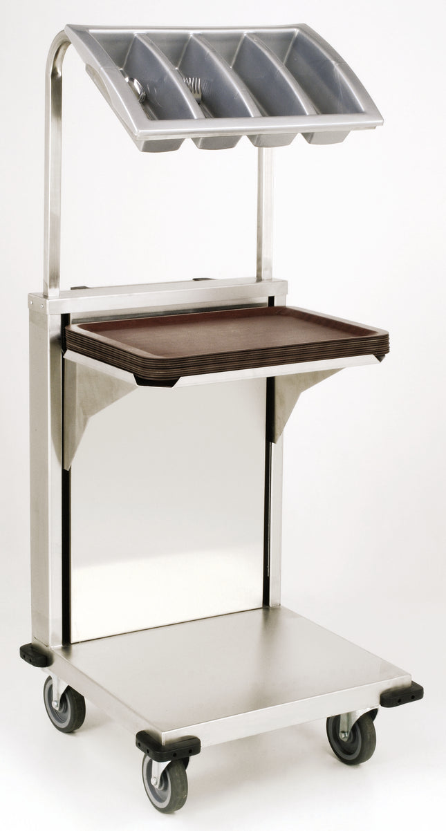 Saro Tablettspender 304er Edelstahl+ Besteckkasten Modell TAB2 AISI 304 und Kunststoff