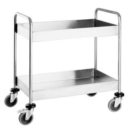 Saro Abräumwagen 304 rundum aufgekantet Modell CHARLES Materialstärke 1 2 mm