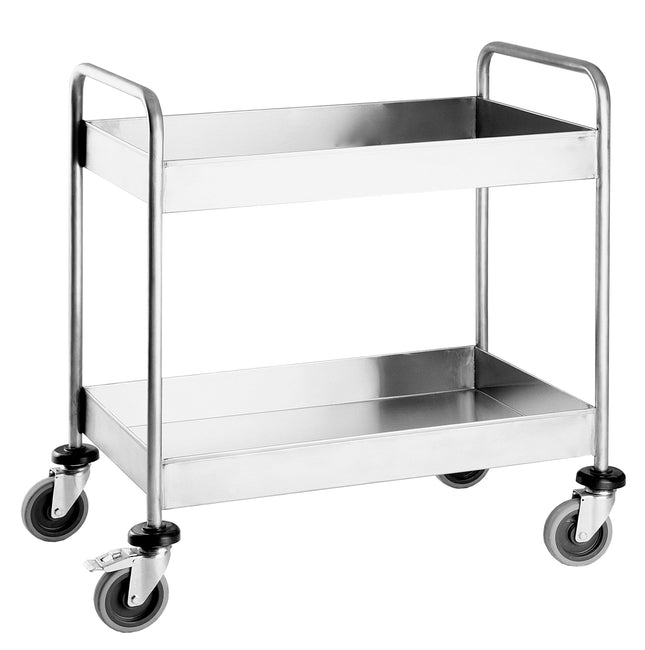 Saro Abräumwagen 304 rundum aufgekantet Modell CHARLES Materialstärke 1 2 mm