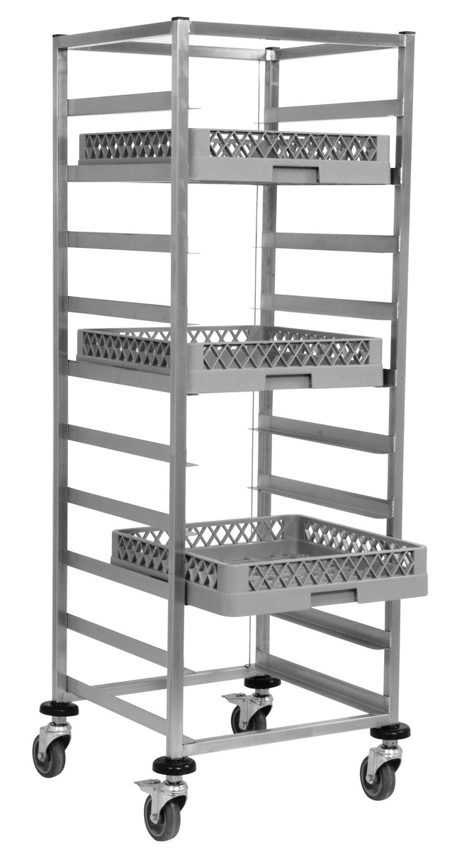 Saro Korbtrolley Regalwagen für Tabletts & Körbe Modell KT500 AISI 304