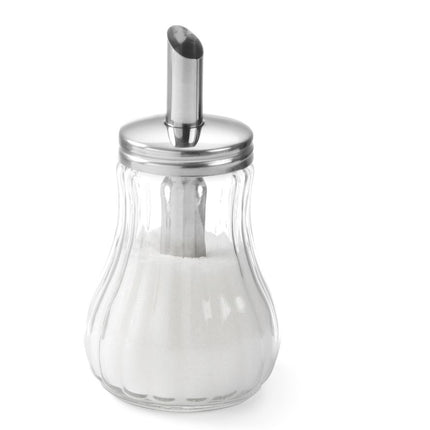 HENDI Zuckerstreuer – 0.2 l – Ø 80 × H 140 mm – weitere Produktansicht