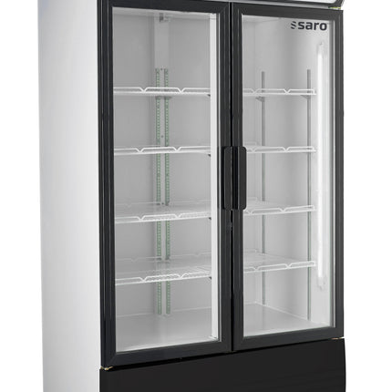 Saro Kühlschrank mit 2 Glastüren und Werbetafel Modell GTK 580 487 L