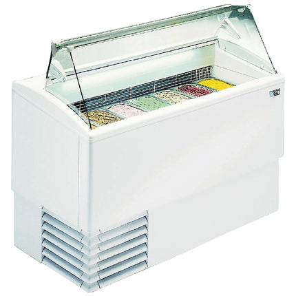 NordCap COOL-LINE Eisvitrine ISETTA 4 TP STD