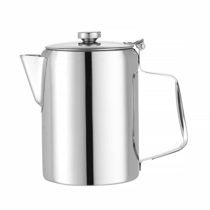 HENDI Kaffee- / Teekanne mit Klappdeckel – 1.4 l – Ø 126 × H 185 mm – Produktansicht