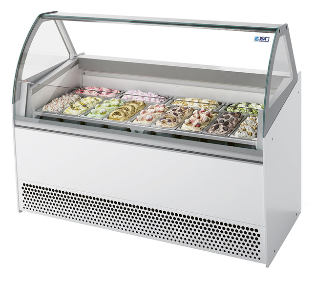 NordCap Speiseeisvitrine BERMUDA VIEW LX 10 UM