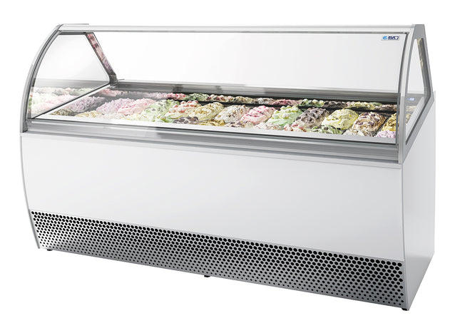 NordCap Speiseeisvitrine MILLENNIUM 2.0 GR DT 120 EXC H135 AIR-35