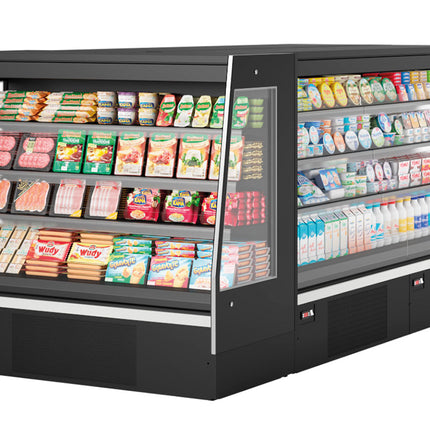 NordCap Impuls-Wandkühlregal ONYX SV 700-1475 2500 M2