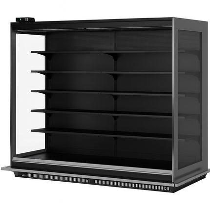 NordCap Wandkühlregal ANGEL LF 950-206 M1 1250 mit Nachtrollo