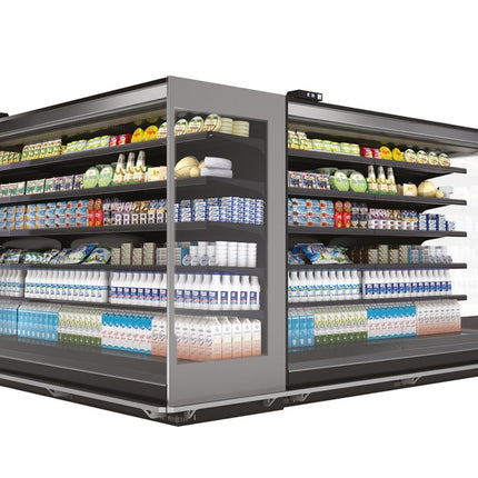 NordCap Wandkühlregal ANGEL LF 950-206 M2 2500 mit Nachtrollo