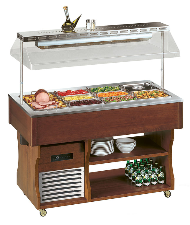 NordCap Bain-Marie ISOLA 4 M BM für 4 x GN 1/1-150