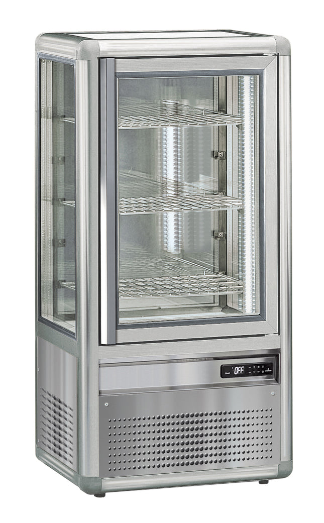 NordCap Panorama-Kühlvitrine SNELLE 121 G für Konditoreiprodukte