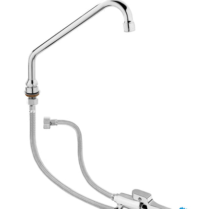 Saro Armatur mit Fußpedal - Kaltwasser Set Modell NICOLE
