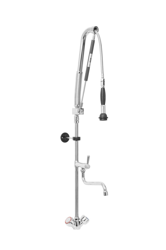Saro Einloch-Wasserstop-Vorspülbrause + Armatur HILDE