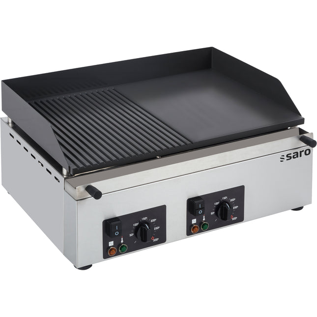 Saro Griddleplatte GPK 610 1 / 2 gerillt