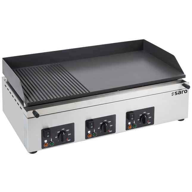Saro Griddleplatte GPK 810 1 / 3 gerillt 2 / 3 glatt