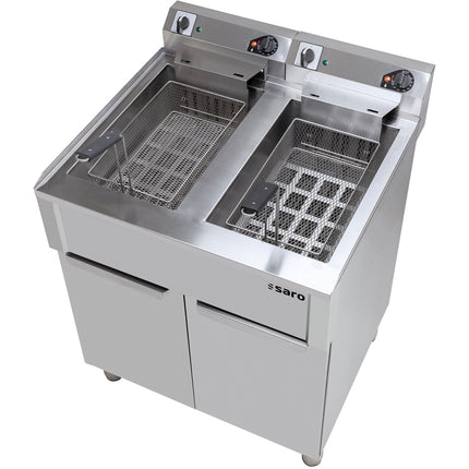 Saro Elektrofritteuse 20+20 L BRAGA - weitere Produktansicht