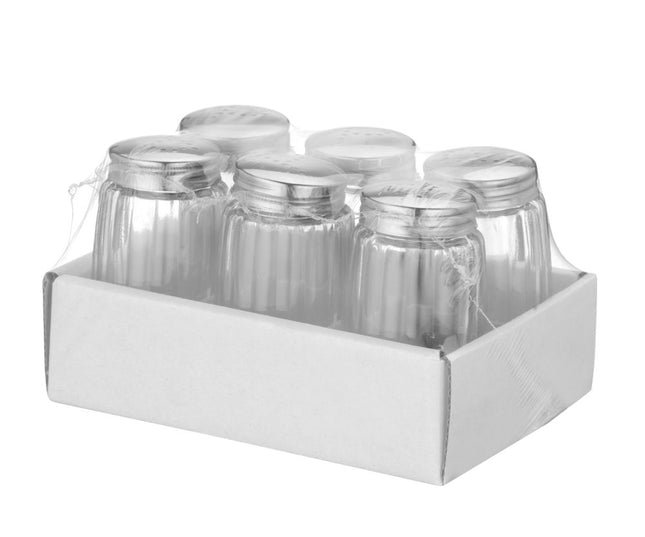 HENDI Pfeffer-Streuer – Ø 40 × H 70 mm – 6 Stück – Produktansicht