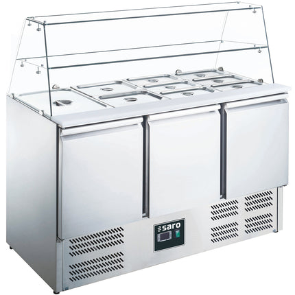 Saro Saladette 3 Türen mit Glasaufsatz Modell ES 903 G 297 L