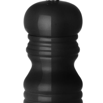 HENDI Pfeffermühle aus Holz – Schwarz – Ø 50 × H 113 mm – Produktansicht