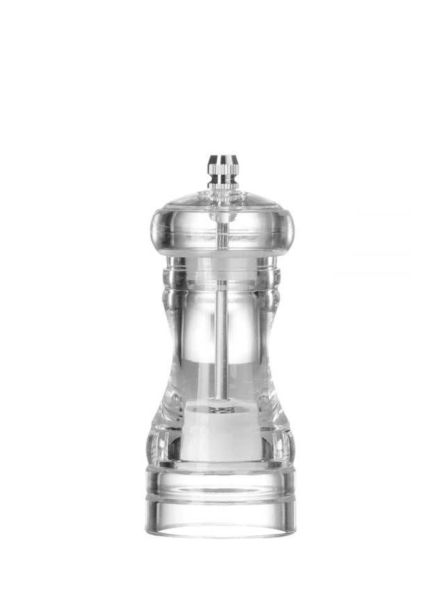 HENDI Acryl-Salzmühle – Transparent – Ø 50 × H 113 mm – Produktansicht